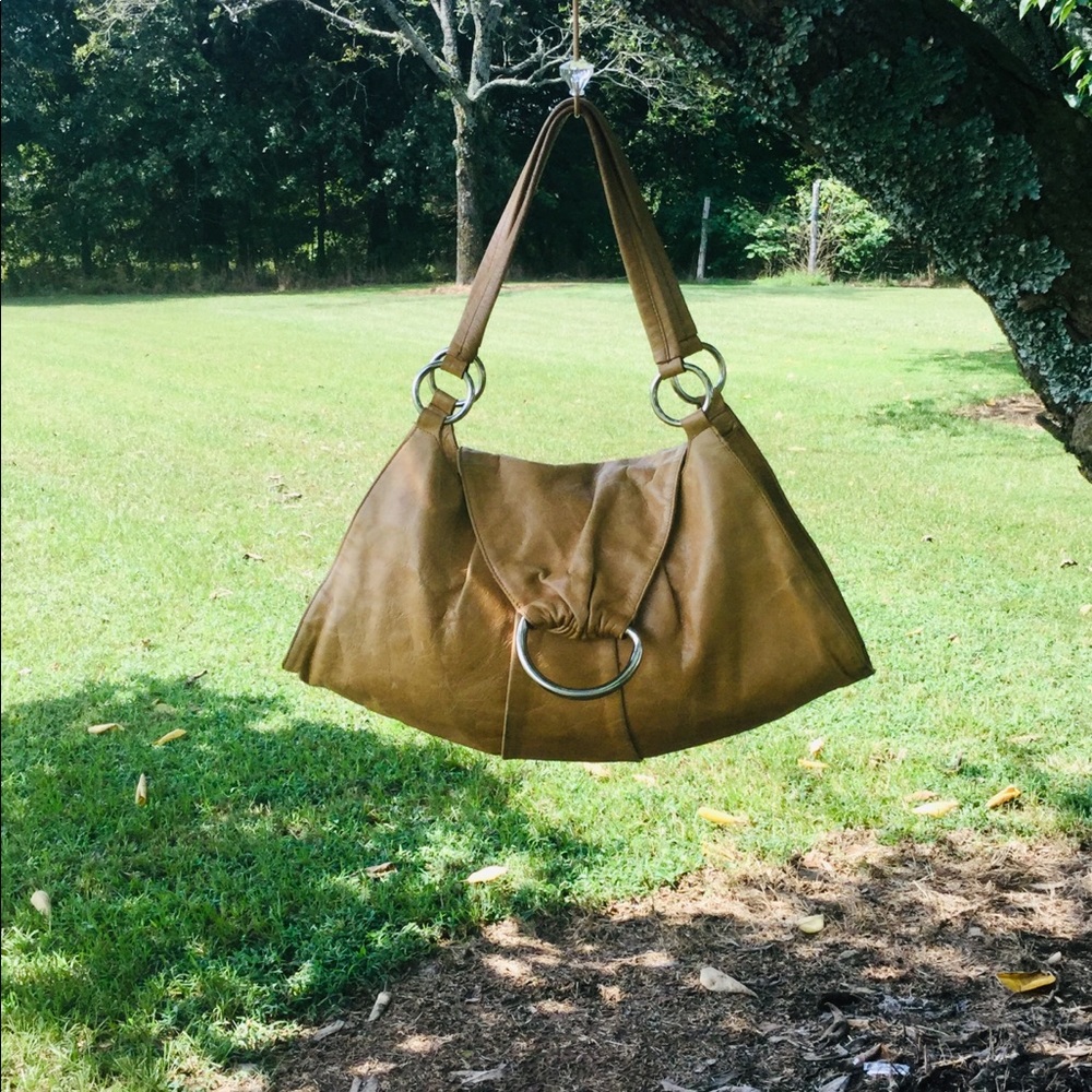 Hobo International buckle flap shoulder bag